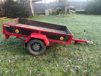 Přívěsný vozík za OA domácí výroby - 2