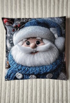 4x "Vánoční" povlak na polštář 45x45 cm - 2