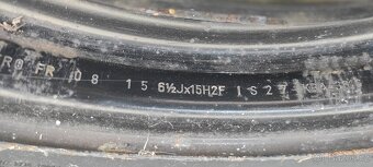 15." PLECHOVÉ DISKY PEUGEOT PARTNER - - 2