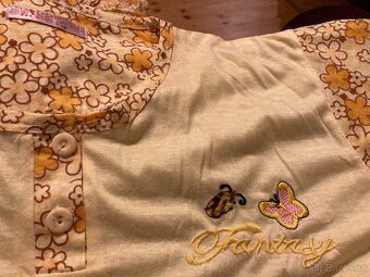 Bavlněné nové pyžamo dívčí - 2