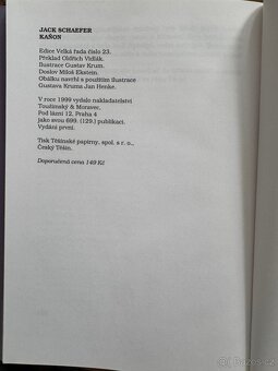 Kánon – Jack Schaefer (1999) - 2