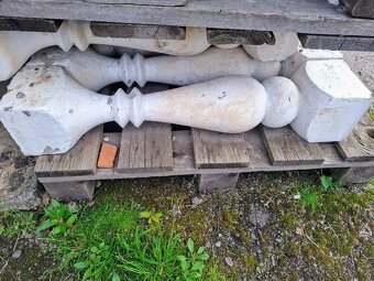 Okrasné sloupky - balustráda - 2