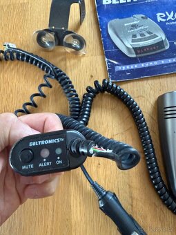 Antiradar Beltronics RX65E, kabel, návod, Praha - 2