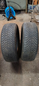 2 celoroční pneumatiky FULDA 195/65R15 91H 6,00mm DOT 2021 - 2