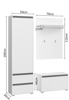 Nový předsíňový set - 2