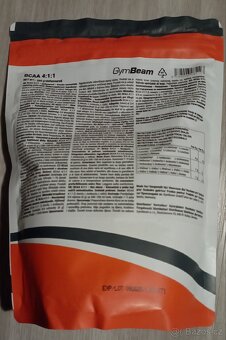 BCAA GymBeam 4:1:1 500 g – NOVÉ, NEOTEVŘENÉ, výhodně
- 2
