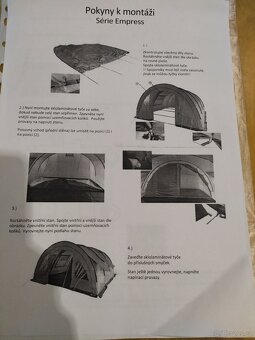 Rodinný stan s tunelem pro 6 osob. - 2