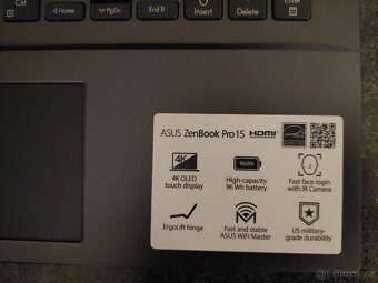 ASUS ZenBook Pro 15 OLED UX535LI-H2166T Pine Grey kovový - 2