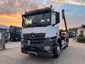 Mercedes-Benz Arocs 2545 řetězový kontejner Meiller AK16 - 2