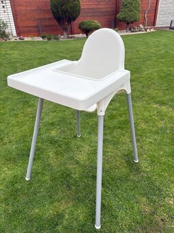 Jídelní židle s podnosem ANTILOP, IKEA + sedák - 2