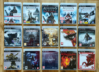 Moje sbírka her na PS3 - zajímavé kousky :) - 2