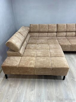 Sedací souprava s polohovatelnými opěrkami - 2