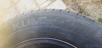 Plechové 15"disky 5x100mm., 6J, ET 38, 195/65/15" 91H - 2