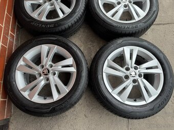 Alu 15" 5x100 škoda CYGNUS letní 85% Rapid, F3 - 2