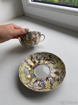 Porcelánový šálek s podšálkem - Leningradská porcelánka - 2