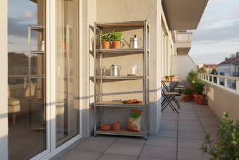 Dílenský regál 90 x 45 x 180 cm 5 polic - 2