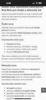 Adventní kalendář redbull - 2