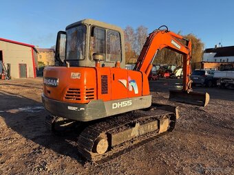 Doosan DH55 Minibagr 5.5T rok 2007 + 2x lžíce - 2