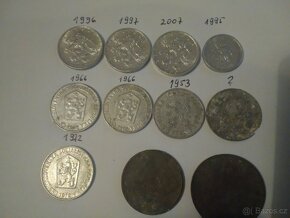 Prodám mínce ČSSR,ČSFR ,ČR - 2