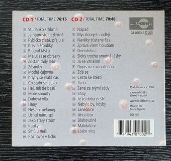 Hana Zagorová 2CD Perly PODEPSANÉ - 2