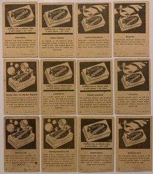 Kartičky SAPONIA - 2