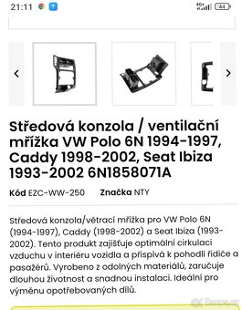 VW polo 6n1 - 2