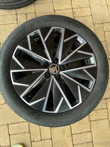 Originál alu kola 205/50 R17" na Škoda Scala 4ks letní - 2