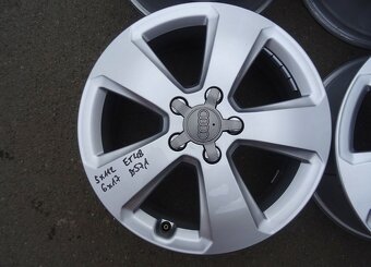 Alu disky originál Škoda 17", rozteč 5x112, ET 48, šíře 6J - 2