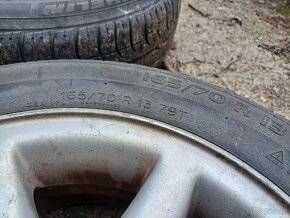 Alu kola na Škoda Felicia - Sada - 2