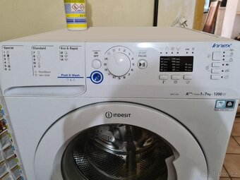 7kg A+++ pračka Indesit, 1200ot, display, DOVOZ - 2