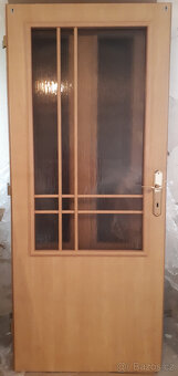 Interiérové dveře světle hnědé pravé 80 - SLEVA - 2