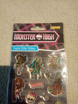 Nové samolepky monster high - 2