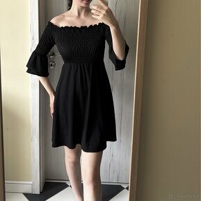 Dámské černé šaty River Island S - 2