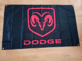 Vlajky DODGE /150X90cm/ - 2