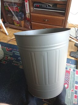odpadkový koš Ikea KNODD, popelnice, kožená ucha - 2