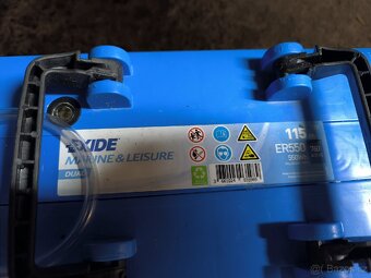 Starší exide ep 550 115Ah trakční baterie - 2