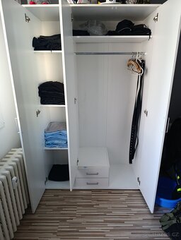 Šatní skříň OTMAR (bílá) - 2