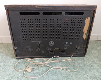 Staré retro rádio Tesla 612A Dukla - 2