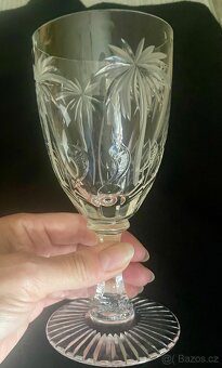 Broušené sklenice na vino - 2