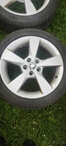 ALU kola na zimní pneu 215/45/R16 5x100 ET46 - 2