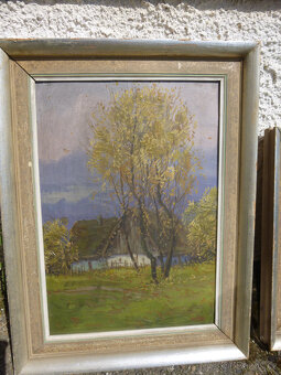 Obrazy 2 ks Ladislav Vraný - 2