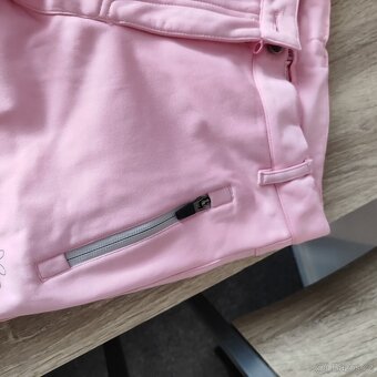 Krásné softshellové kalhoty, růžové CRIVIT vel 152 - 2