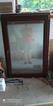 Dřevěné euro okno - 2