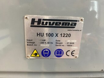 Pásová bruska Huvema HU 100x1220 pro mobilní kovárny - 2