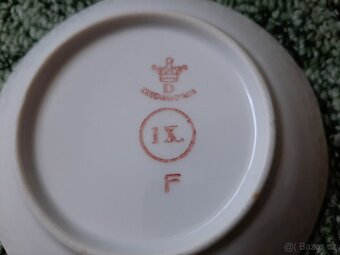 Starožitný porcelánový servis - 2