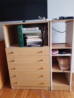 Prádelnik s poličkou / komoda - 2