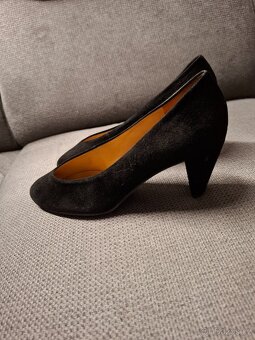 Semišové kožené Högl botky - 2