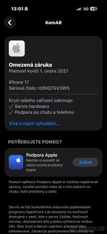 Apple iPhone 17 256gb černá - 2