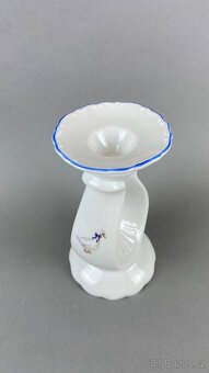 Svícen s motivem husiček, modrá linka - 2