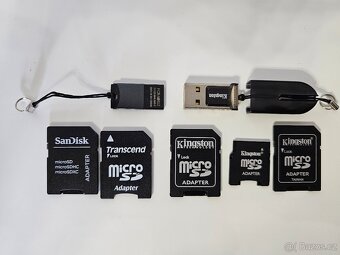 PRODÁM SADU 7KS ADAPTÉRŮ NA SD KARTY - 2